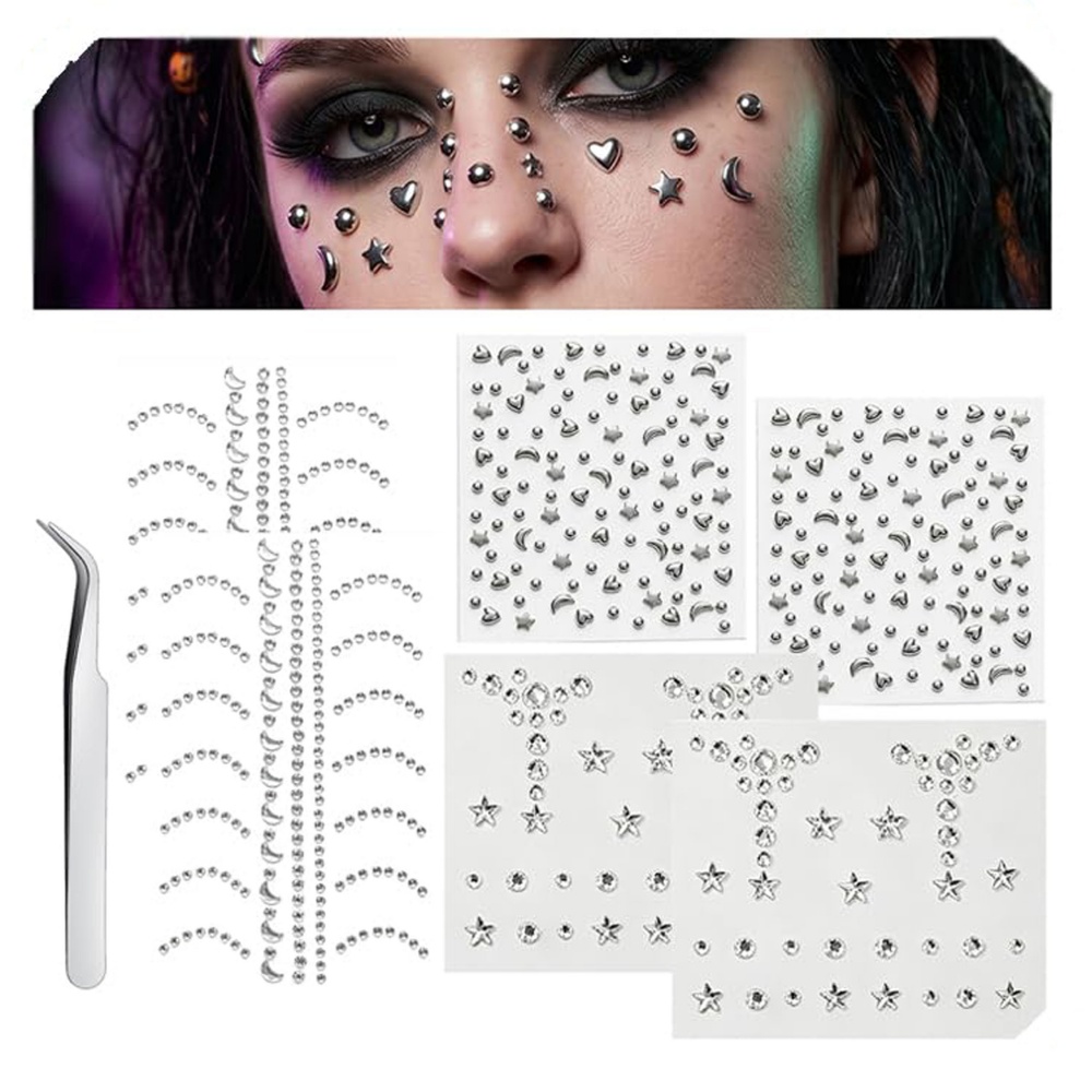 Body Jewelry Eyebrow - ثقوب وهمية الكرات عصا على الأنف