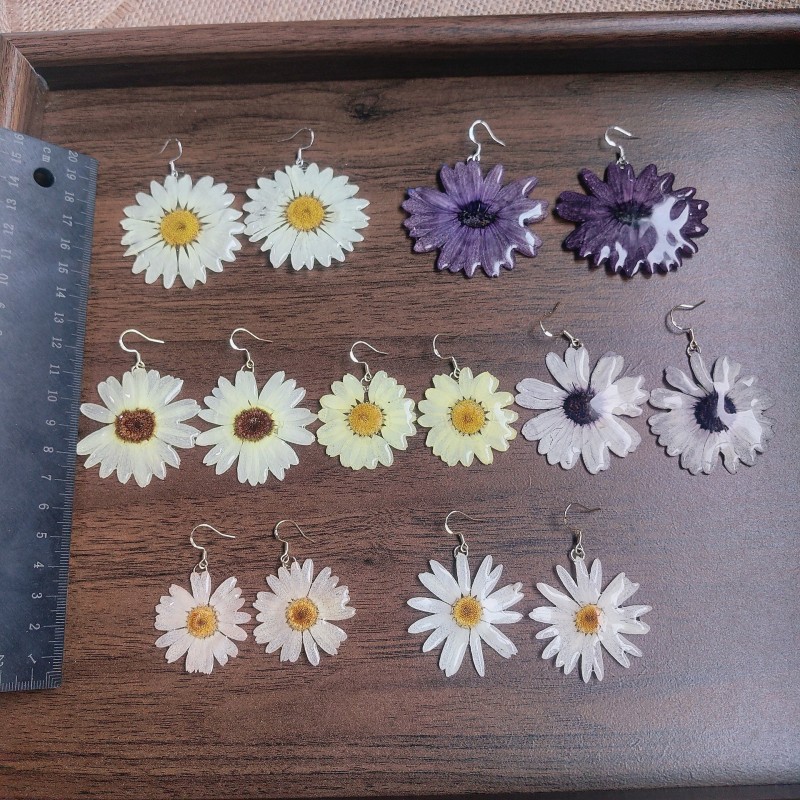 Body Jewelry Wholesale - أقراط من سلسلة النباتات الجميلة، مصنوعة