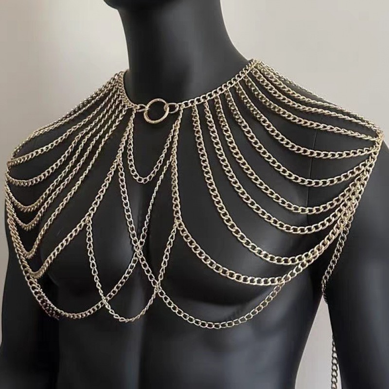 Body Jewelry For Men - سلسلة جسم للرجال، مجوهرات مثيرة، مجوهرات