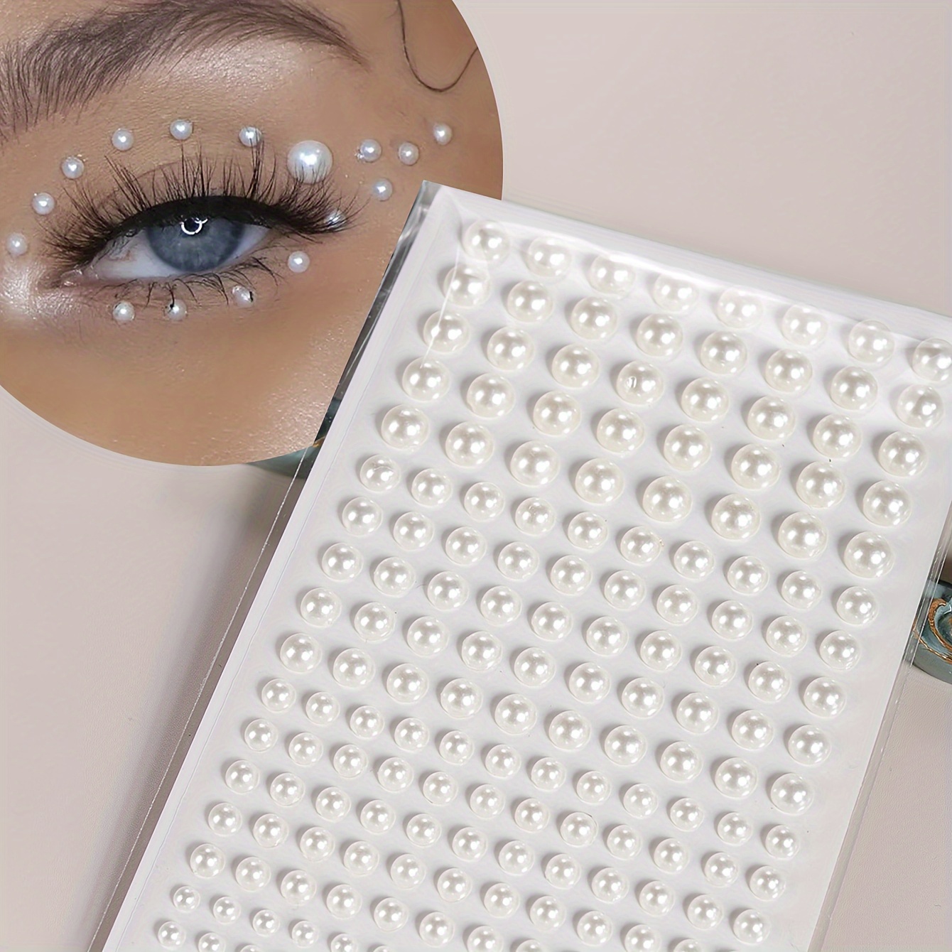 Body Jewelry Eyebrow - مزيفة اللؤلؤة النساء ثلاثية الأبعاد ديكور