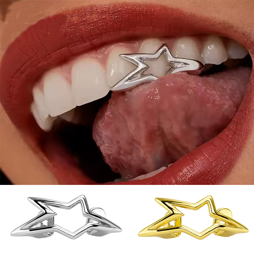 Body Jewelry For Men - YOUNGX غطاء أسنان سايبر بانك بتصميم