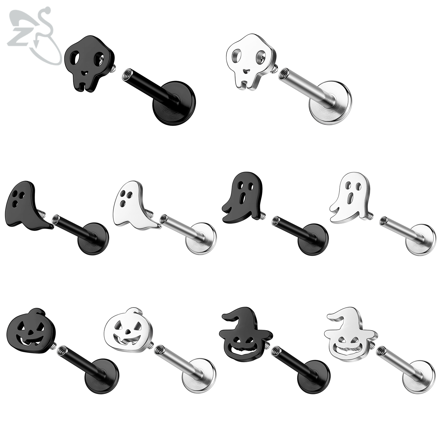 Zs Body Jewelry - ZS-ثقب شفاه من الفولاذ المقاوم للصدأ