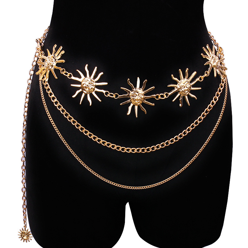 Qualiti Body Jewelry - مكتنزة متعدد الطبقات الشرير القوطية القمر