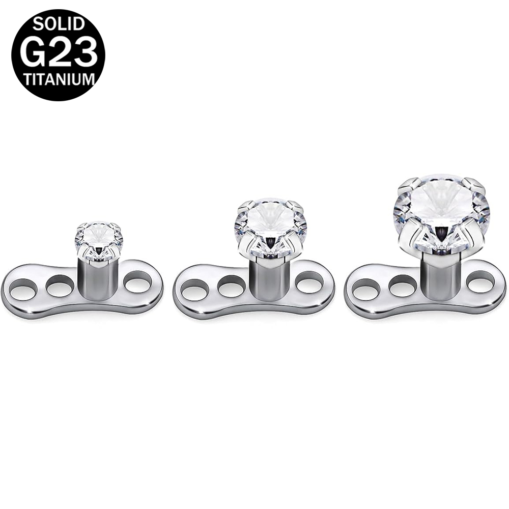 Body Jewelry Implant Grade Titanium - 14G G23 التيتانيوم ثقب الجلد المجوهرات