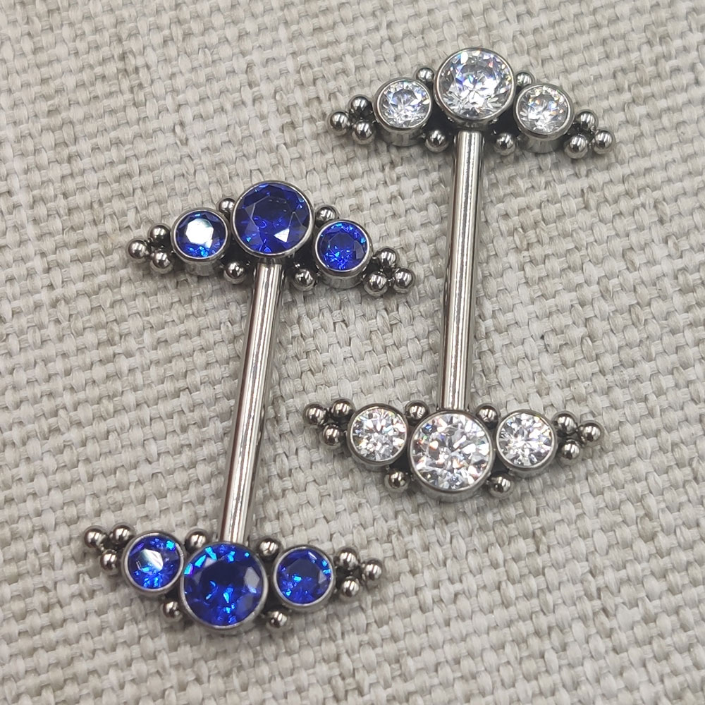 Body Jewelry Implant Grade Titanium - 14G زرع الصف التيتانيوم ASTM F136