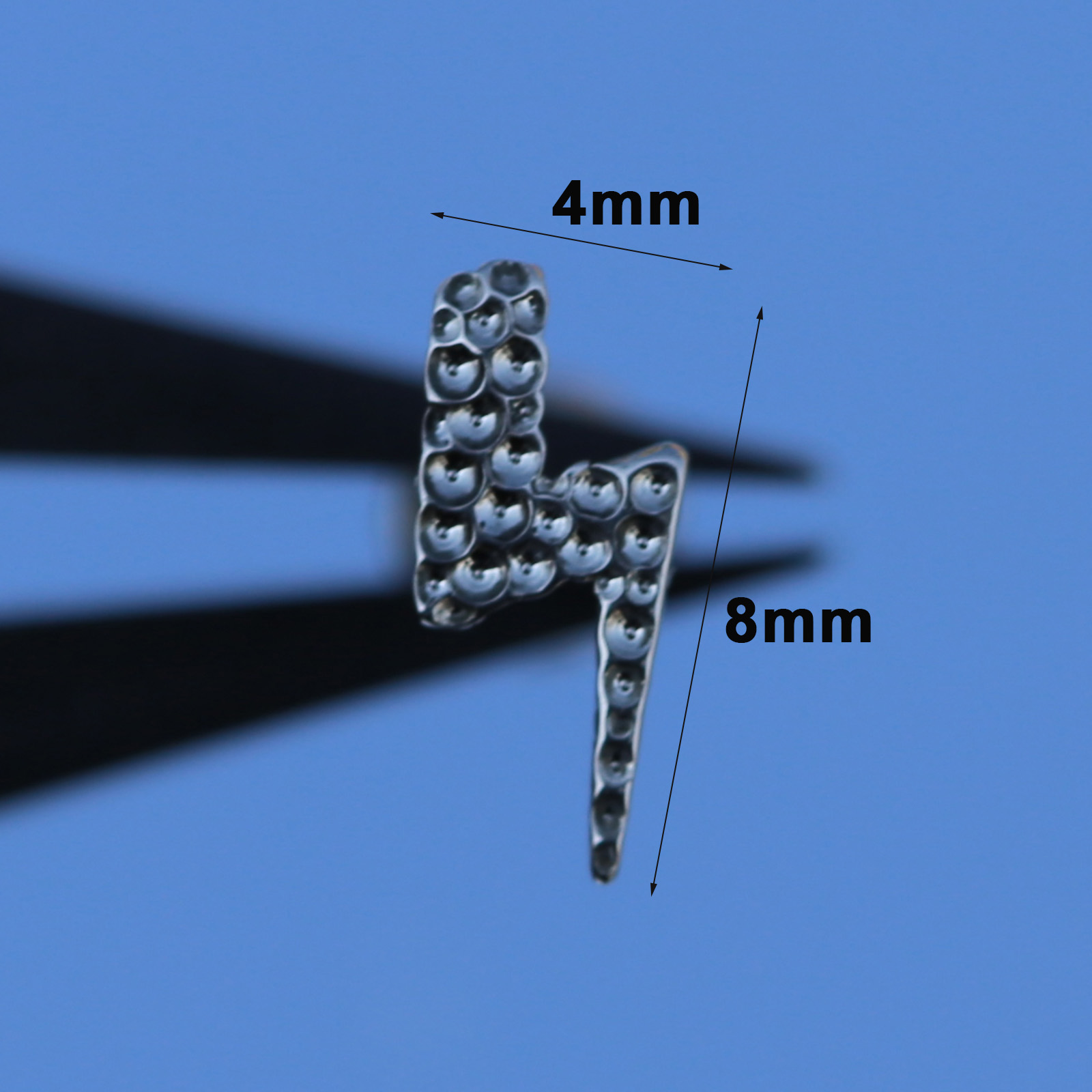 16 جرام غرز من التيتانيوم ASTM - مراجعة Body Jewelry Implant Grade Titanium وسعره