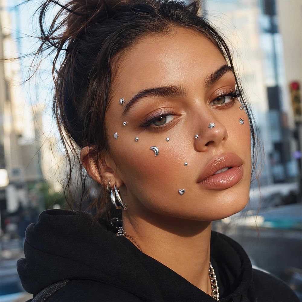 ثقوب وهمية الكرات عصا على الأن - مراجعة Body Jewelry Eyebrow وسعره