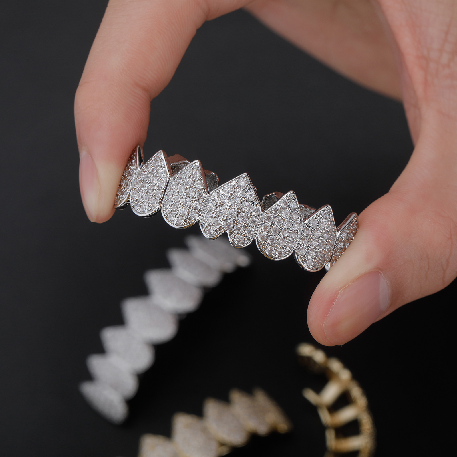 RACHELZ الهيب هوب 8/8 مثلج خار - مراجعة Body Jewelry For Men وسعره