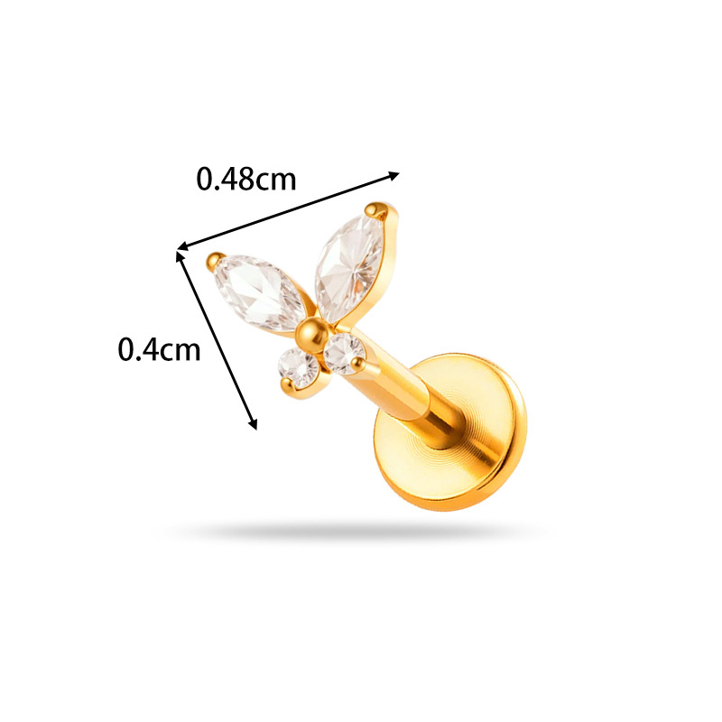 قطعة واحدة من مجوهرات الجسم: ح - مراجعة Body Jewelry Threadless وسعره