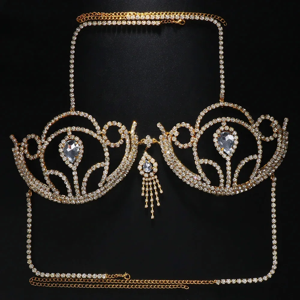 حمالة صدر بكيني فاخرة للنساء م - مراجعة Body Jewelry Chest وسعره