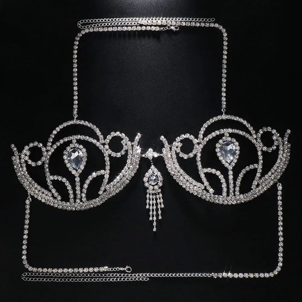 حمالة صدر بكيني فاخرة للنساء م - مراجعة Body Jewelry Chest وسعره