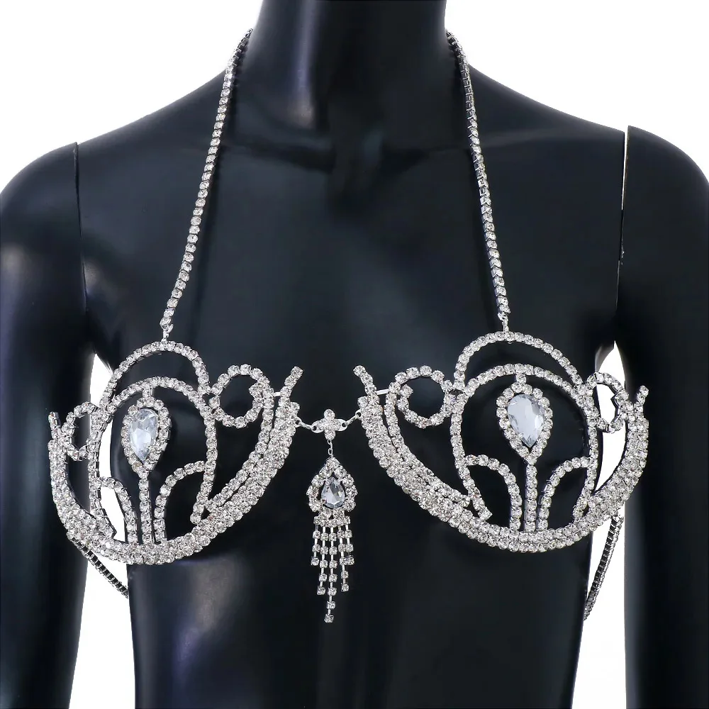 حمالة صدر بكيني فاخرة للنساء م - مراجعة Body Jewelry Chest وسعره
