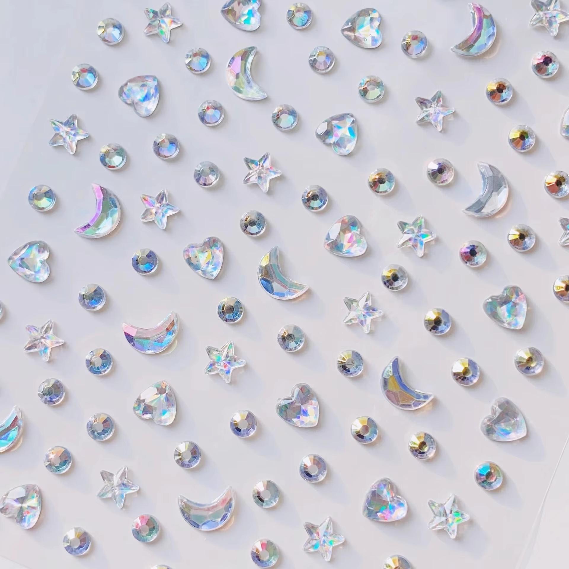1/2 قطعة ملصقات ثلاثية الأبعاد - مراجعة Body Jewelry Eyebrow وسعره