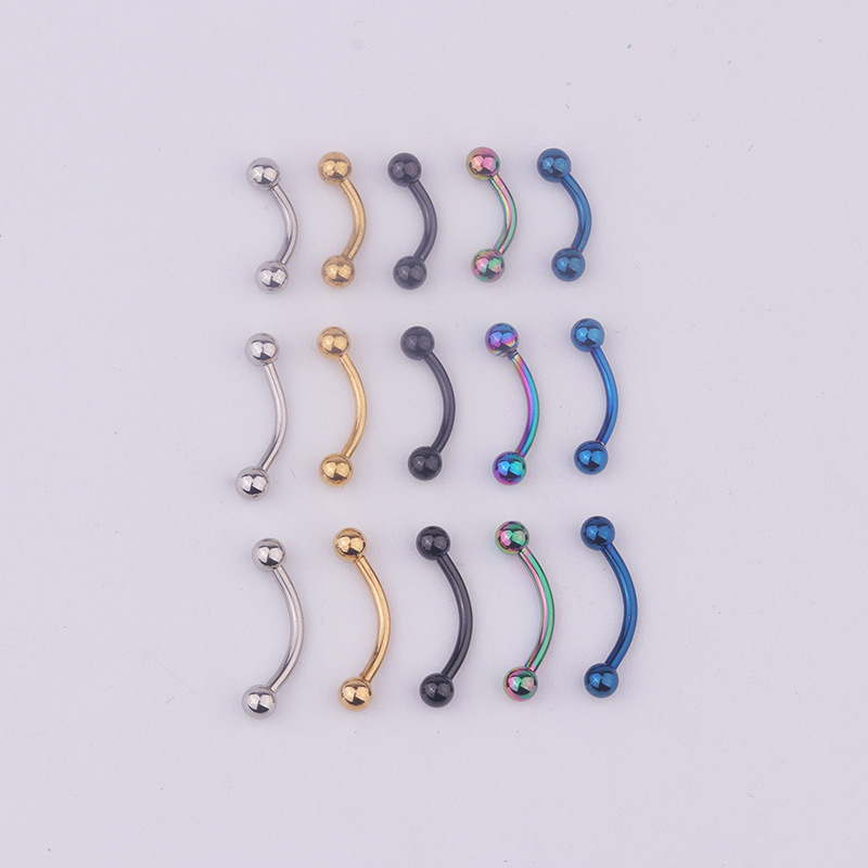 5 قطع/مجموعة 16G 316L ستانلس س - مراجعة Body Jewelry Eyebrow وسعره