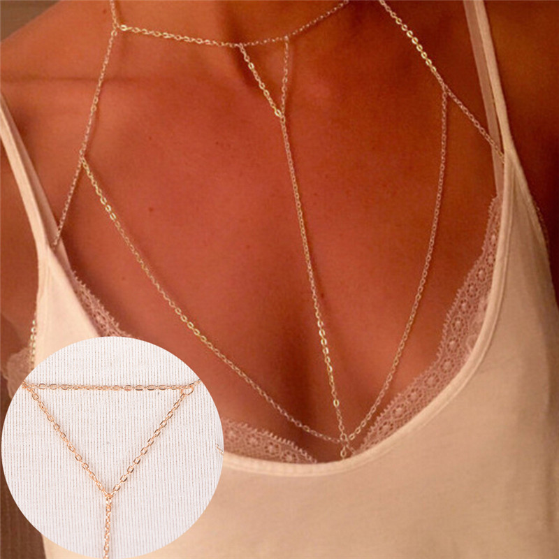 قلادات بكيني متعددة الطبقات لل - مراجعة Body Jewelry For Sale وسعره