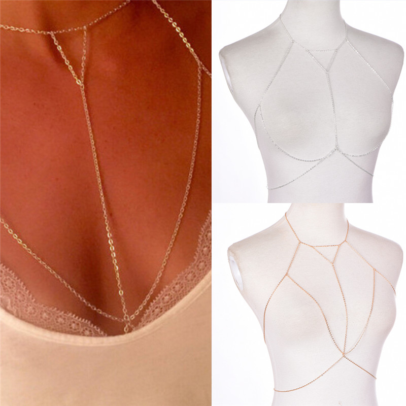 قلادات بكيني متعددة الطبقات لل - مراجعة Body Jewelry For Sale وسعره