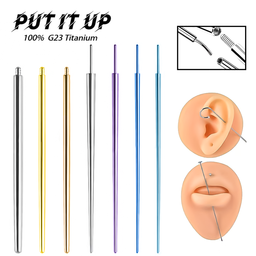 PUTITUP مجموعة مكونة من 10 قطع - مراجعة Body Jewelry Implant Grade Titanium وسعره