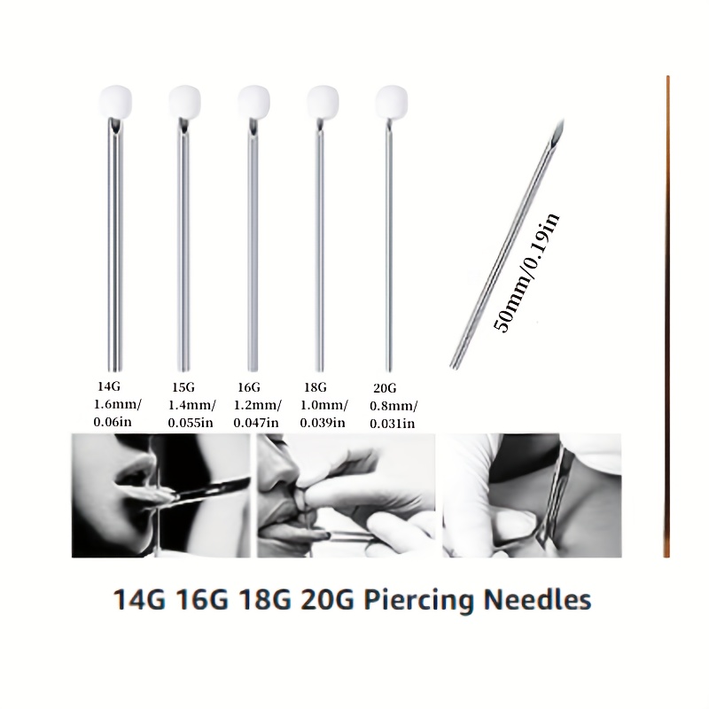 إبرة ثقب الجسم المعقمة للاستعم - مراجعة Body Jewelry Eyebrow وسعره