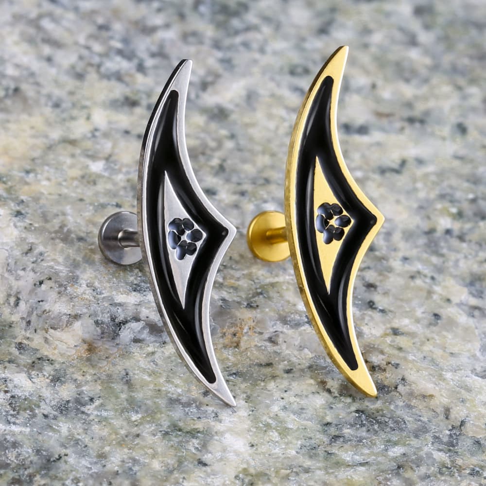 قطعة واحدة من مجوهرات الثقب ال - مراجعة Body Jewelry Threadless وسعره