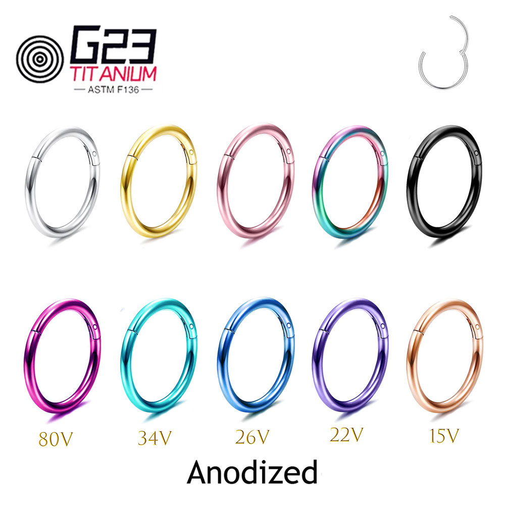 الجملة G23 التيتانيوم ثقب الأن - مراجعة Body Jewelry Implant Grade Titanium وسعره