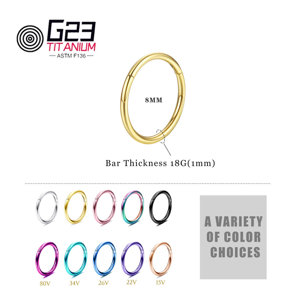 الجملة G23 التيتانيوم ثقب الأن - مراجعة Body Jewelry Implant Grade Titanium وسعره