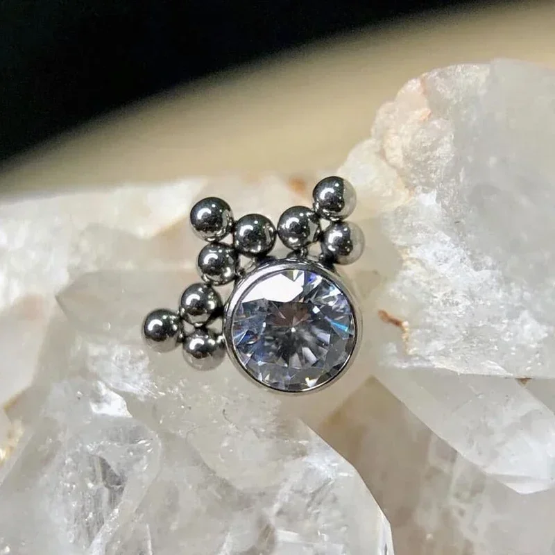 G23 ASTM F136 زرع الصف التيتان - مراجعة Body Jewelry Implant Grade Titanium وسعره