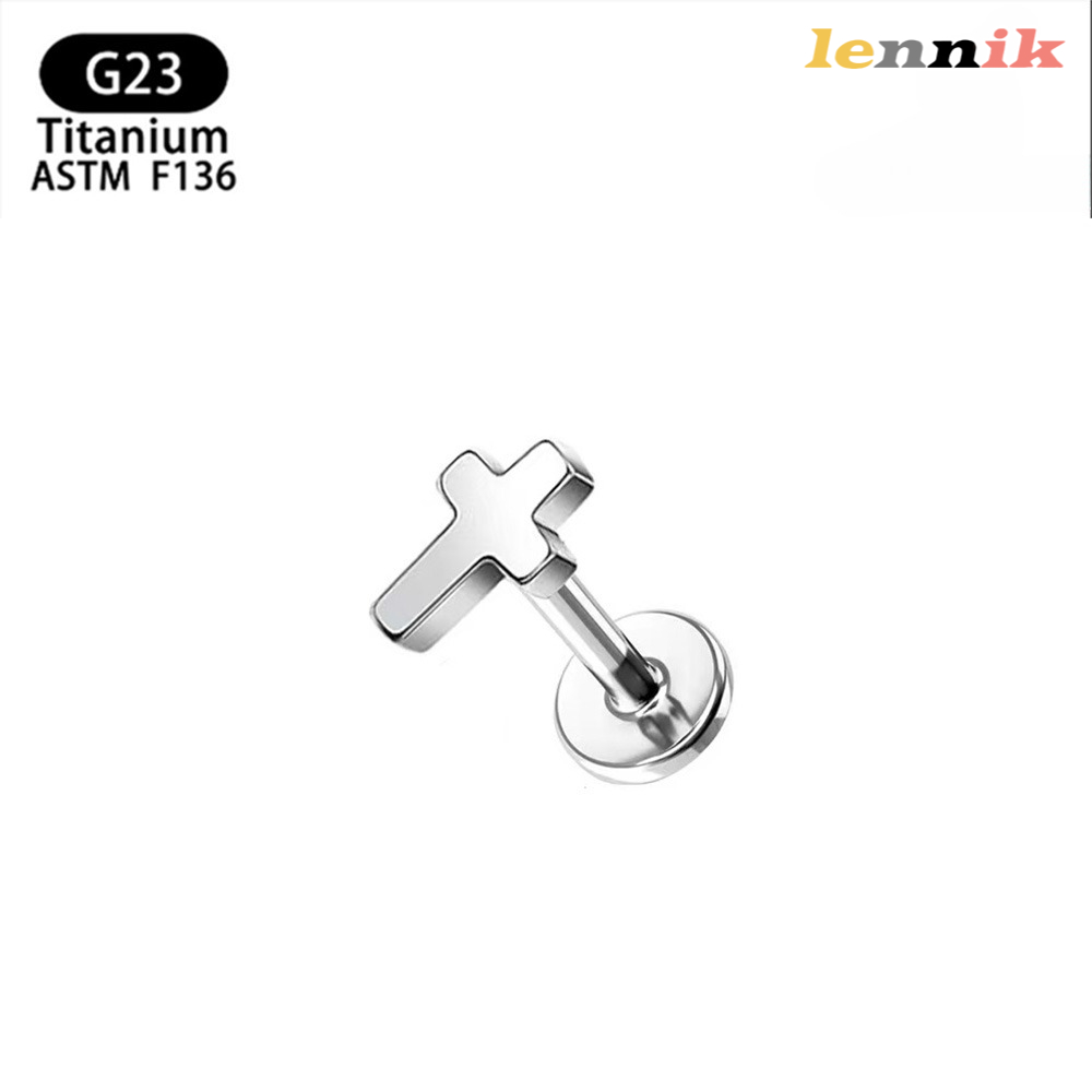 LENNIK F136 سبائك التيتانيوم ا - مراجعة Body Jewelry Titanium وسعره