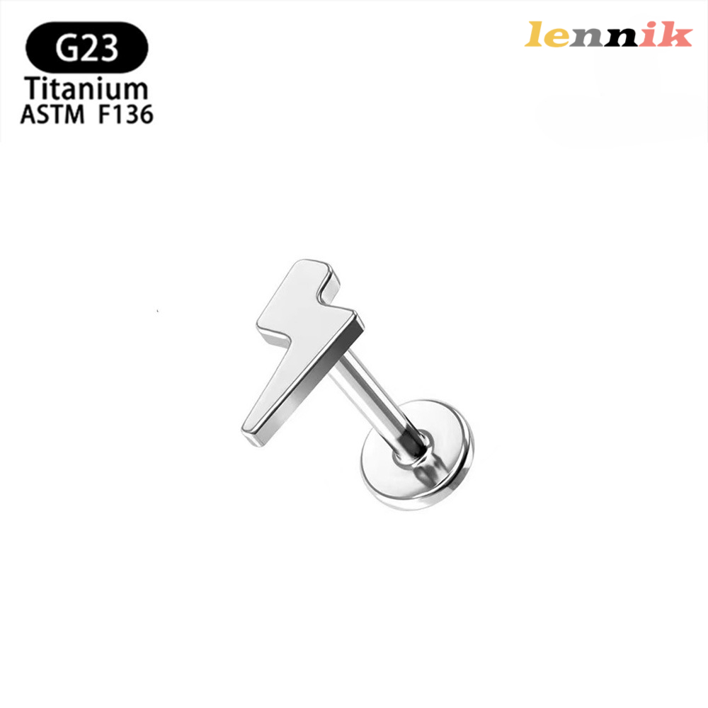 LENNIK F136 سبائك التيتانيوم ا - مراجعة Body Jewelry Titanium وسعره