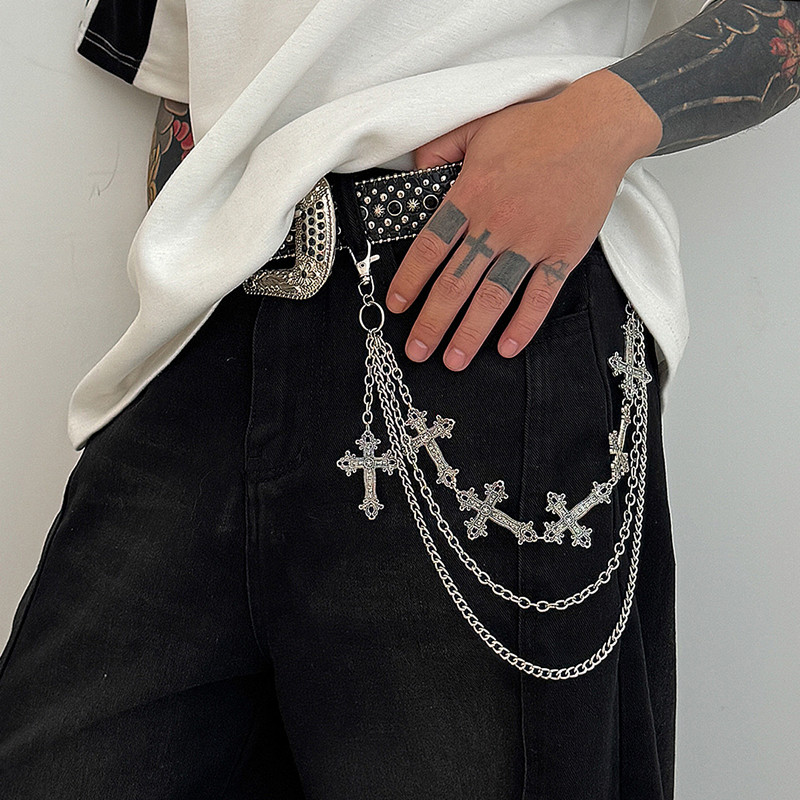 موضة الشرير السراويل المعدنية  - مراجعة Body Jewelry For Men وسعره