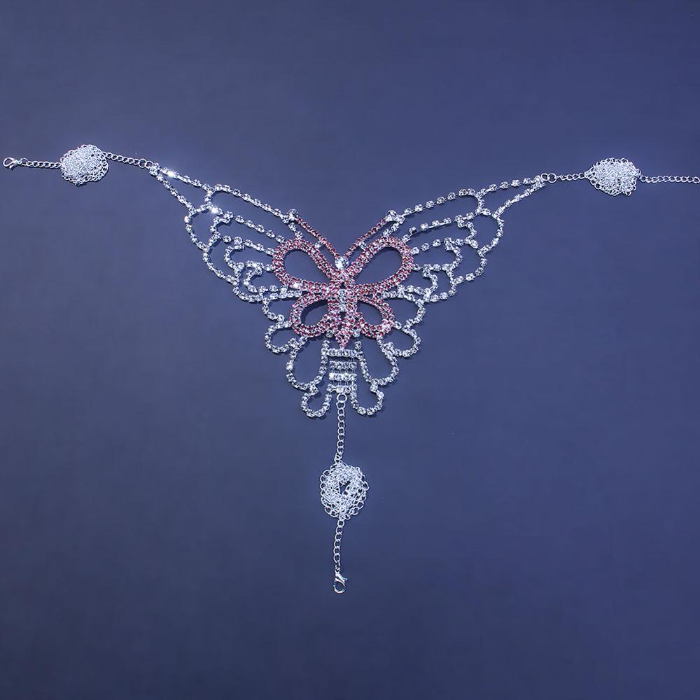 مثير فراشة ملونة من حجر الراين - مراجعة Body Jewelry For Sale وسعره