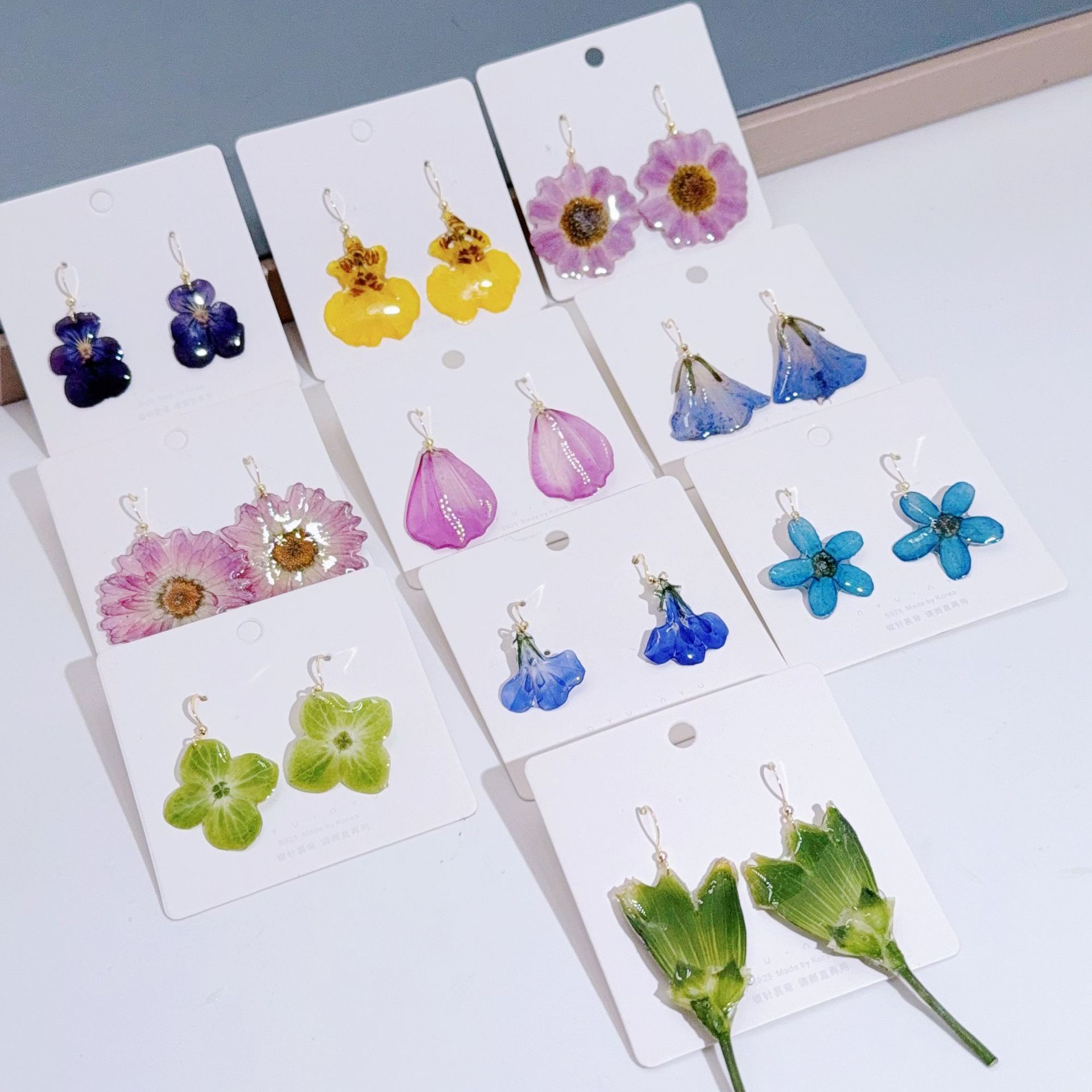 أقراط من الزهور الطبيعية المضغ - مراجعة Body Jewelry Wholesale وسعره