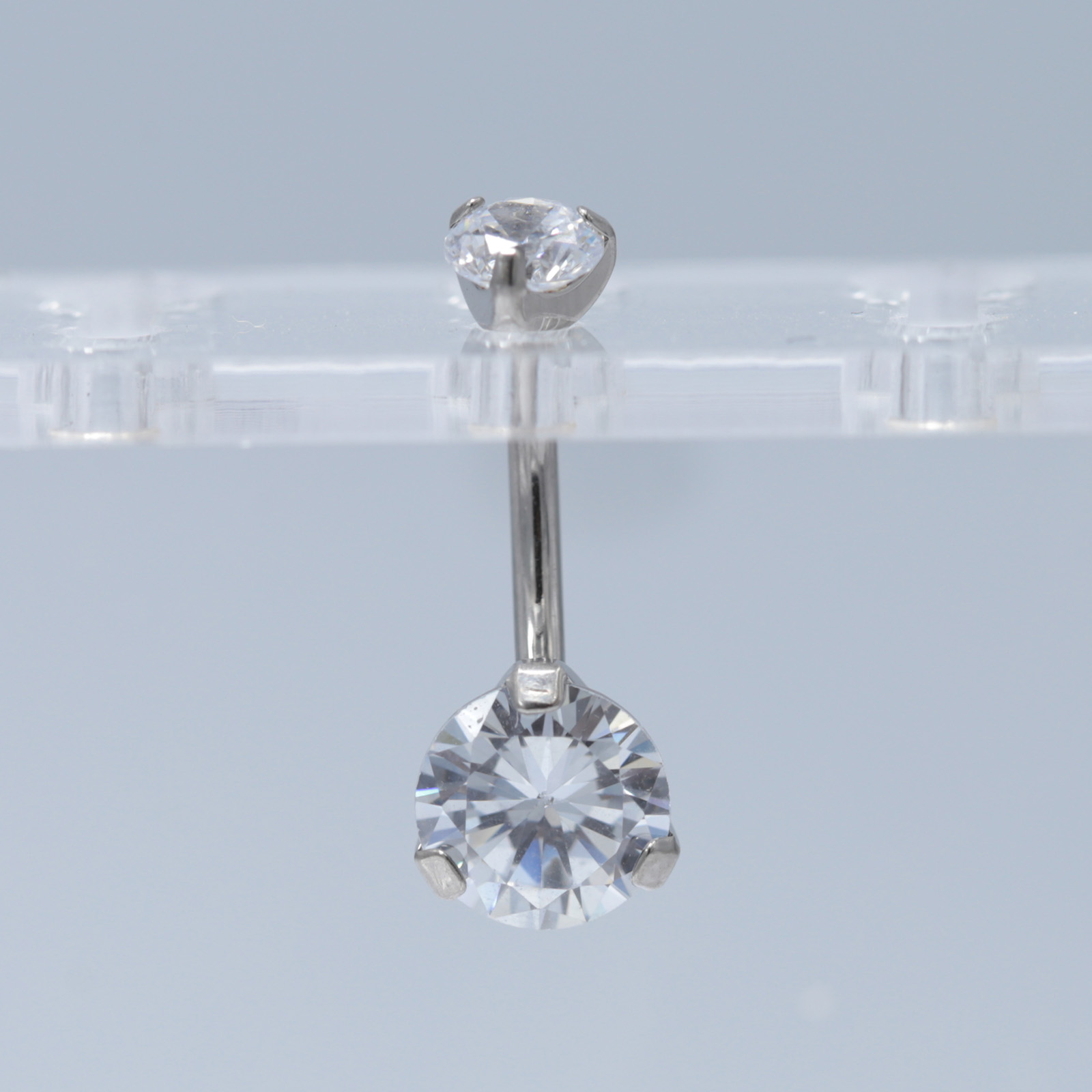 زرع الصف التيتانيوم زر البطن ا - مراجعة Body Jewelry Implant Grade Titanium وسعره