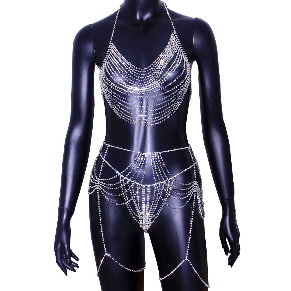 مثير الجسم سلسلة الخصر سلسلة ك - مراجعة Body Jewelry Chest وسعره