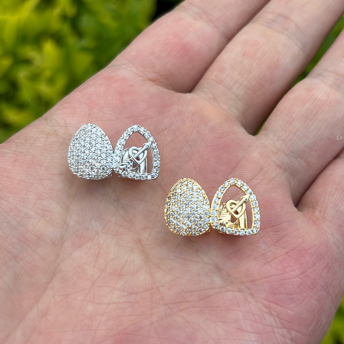 RACHELZ-قبعات أسنان الزركون ال - مراجعة Body Jewelry For Men وسعره