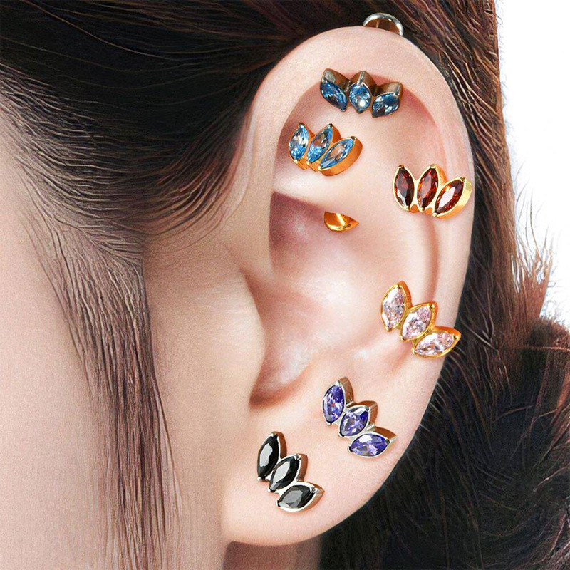 قطعة واحدة من أقراط لابريت بدو - مراجعة Body Jewelry Threadless وسعره