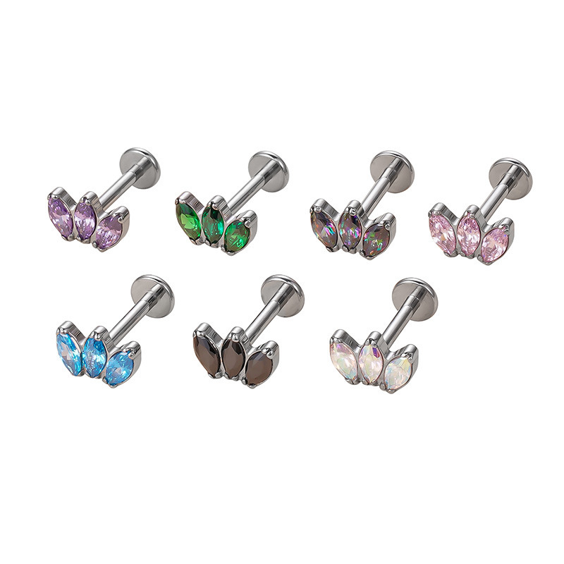 قطعة واحدة من أقراط لابريت بدو - مراجعة Body Jewelry Threadless وسعره