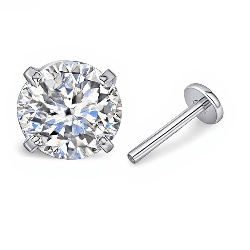 8 قطع من التيتانيوم ASTM F136  - مراجعة Body Jewelry Threadless وسعره