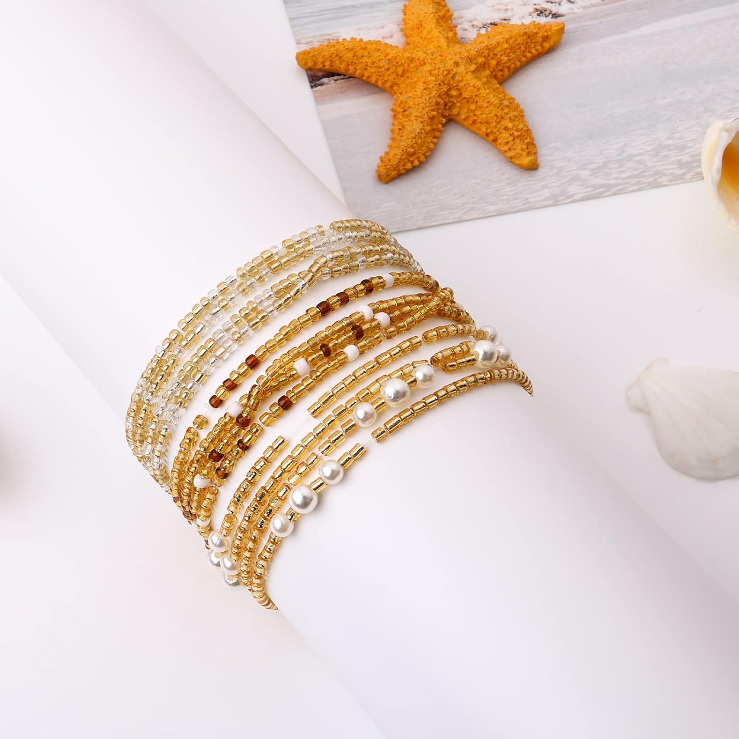 خرز الخصر للنساء، سلاسل البطن  - مراجعة Qualiti Body Jewelry وسعره