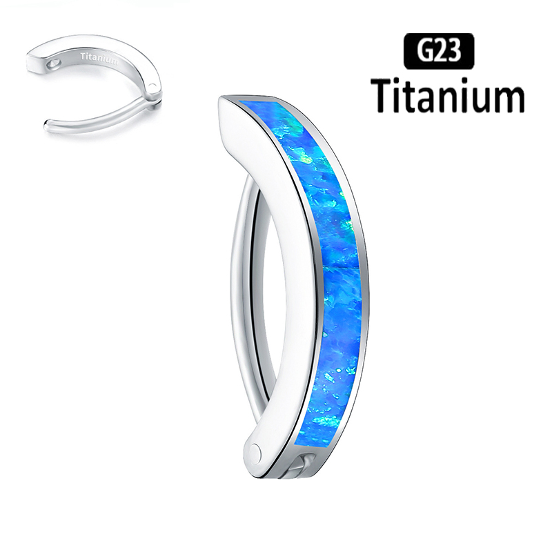 1 قطعة 14 جرام زرع الصف G23 ال - مراجعة Body Jewelry Implant Grade Titanium وسعره