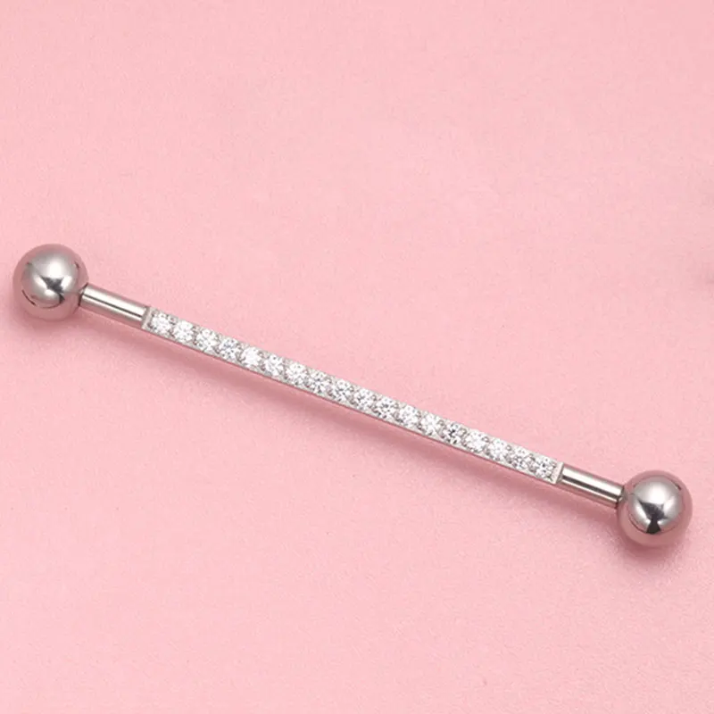 F136 زرع الصف التيتانيوم 14G خ - مراجعة Body Jewelry Implant Grade Titanium وسعره