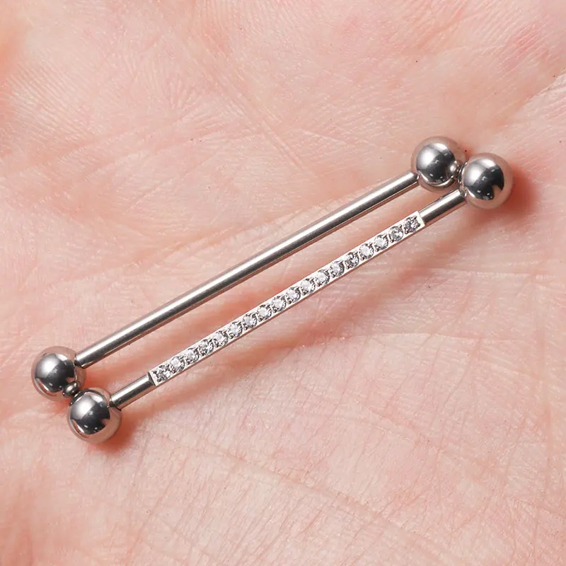 F136 زرع الصف التيتانيوم 14G خ - مراجعة Body Jewelry Implant Grade Titanium وسعره