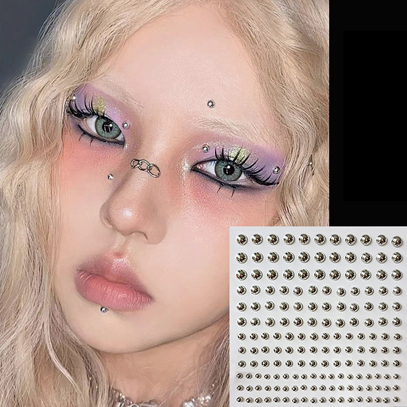 الماس ملصق وهمية الأنف مسمار ا - مراجعة Body Jewelry Eyebrow وسعره