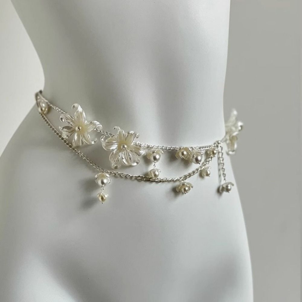 أزياء أنيقة لؤلؤة الخصر سلاسل  - مراجعة Qualiti Body Jewelry وسعره