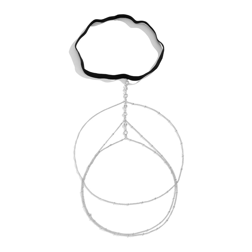 سلسلة ساق كريستالية بوهيمية مر - مراجعة Body Jewelry For Sale وسعره
