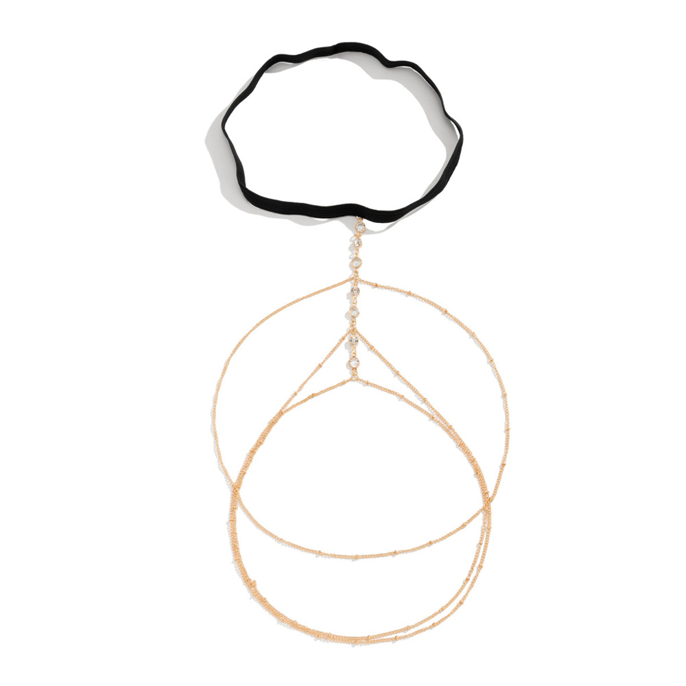 سلسلة ساق كريستالية بوهيمية مر - مراجعة Body Jewelry For Sale وسعره