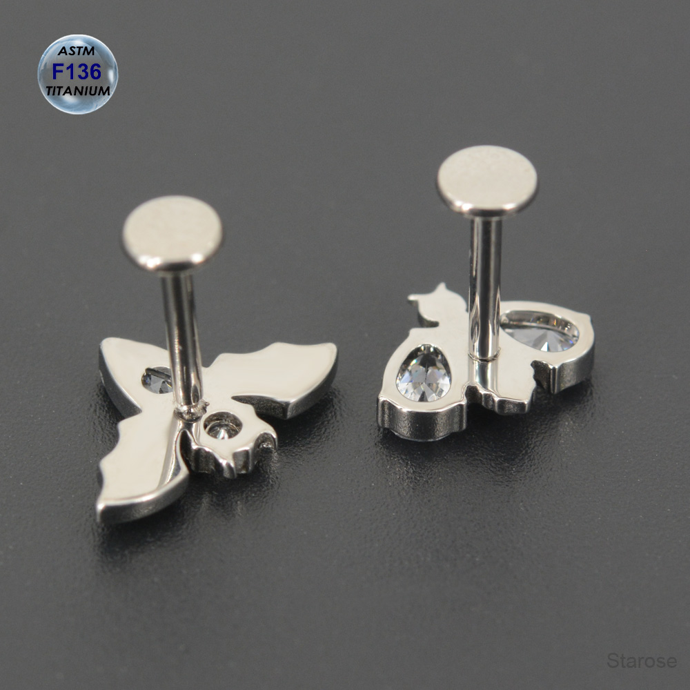 زرع الصف ASTM F-136 التيتانيوم - مراجعة Body Jewelry Implant Grade Titanium وسعره