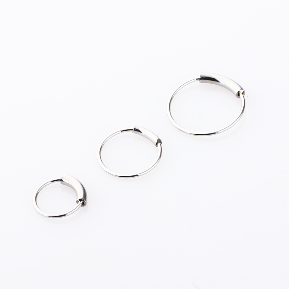 3 قطع/مجموعة حلقات مستمرة بدون - مراجعة Body Jewelry Eyebrow وسعره